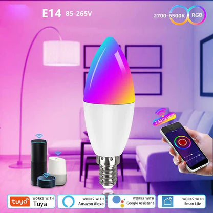 Smart WifI Led Lamp E14